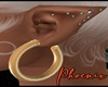 !PX GOLD HOOPS