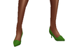 Sila green heel