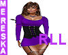 Sexy Purple Corset RLL