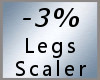 Legs Scaler -3% M A