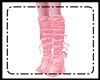 (OM)Lace Heels Pink