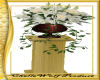 Floral Pedestal