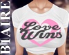 B1l LOVE WINS T-shirt