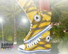 Plaid Hightop Converse