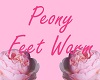 Peony Foot Warmers