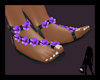 Aelina Sandals PurpleBlk