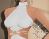 White Flarred Bodysuit