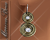 -MB- Antique Earrings