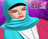 K* Ameena BBlue Hijab