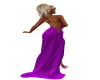 lilac semi-diamond Dress