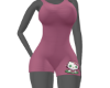 Pink Kitty Bodysuit