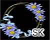 (SK) Blue Flower Frame