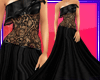 MC Designer Black Gown