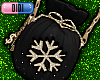 !!D L $ Xmas Pouch Black