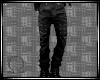 Goth grey spiked jeans