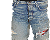 Blue Repair Jeans