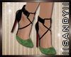 Suzanna Shoes Camo Green