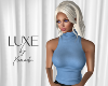 LUXE SL Tneck Pale Blue