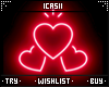 ♥ Hearts | Neon