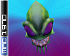 Wicked Alien Head