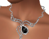 black diamonds necklace