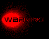 warning flash sticker