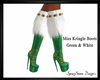 Miss Kringle Boots Green