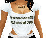 Slogan T shirt