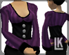 Violet Corseted Top