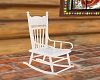 White Rocking Chair