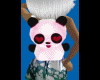 lit pink panda girl