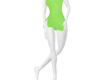 {TR} Mini Dress-L. Green