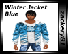 Winter Jacket Blue New