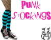 [LL]Punk Stockings Blue
