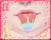 |H| Tongue Rainbow F