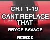 AM| Cant Replace That