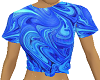 t shirt F design blue 2