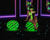 Animated Neon Glow Seats