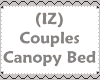 (IZ) Couples Canopy Bed