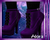 (A) Purple Boots