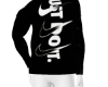 Black athletic shirt