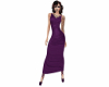 Silk Wrap Gown Vamp Pur