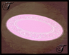 Pink Oval Rug