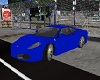 BLUE ITALIAN SPORTS CAR