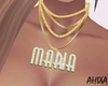 AH^ Gold Necklace Maria