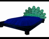 Peacock bed poses