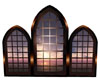 Bronze Arched Windows