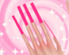 ! XXL pink nails