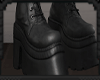 Goth Bat Boots