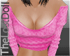 ✿ sexy sweater pink